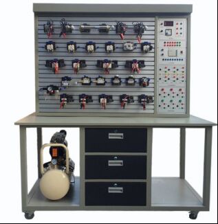 High-precision PLC-controlled pneumatic training device