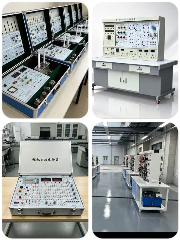 Modular PLC Training Box with AC 220V Power Input and Mitsubishi FX3U-48MR Controller for Educational Use