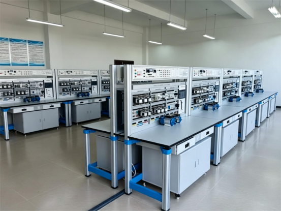 Smart Power Management Electrical Training Device with Modular Hanging Boxes for Vocational Skill Assessment
