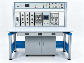 Advanced Electrician Training Device with PLC Programmable Controller and Three-phase Four-wire Power Supply Featuring Leakage Protection