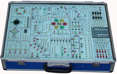 Modular PLC Training Box with AC 220V Power Input and Mitsubishi FX3U-48MR Controller for Educational Use