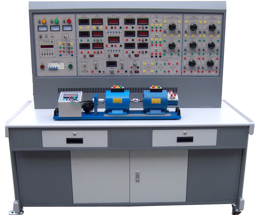 Motor and Transformer Training Device with Three-phase Four-wire Power Supply and Leakage Protection for Open-ended Experiments