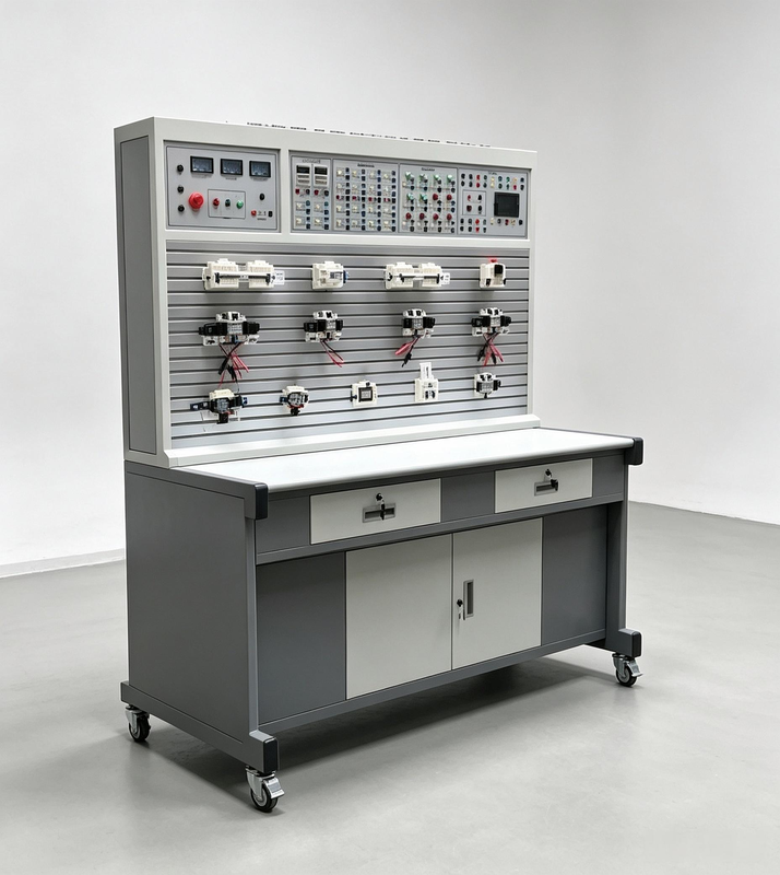Πλήρης συσκευή εκπαίδευσης PLC PLC εκπαιδευτής Επαγγελματικό διδακτικό εκπαιδευτικό εξοπλισμό