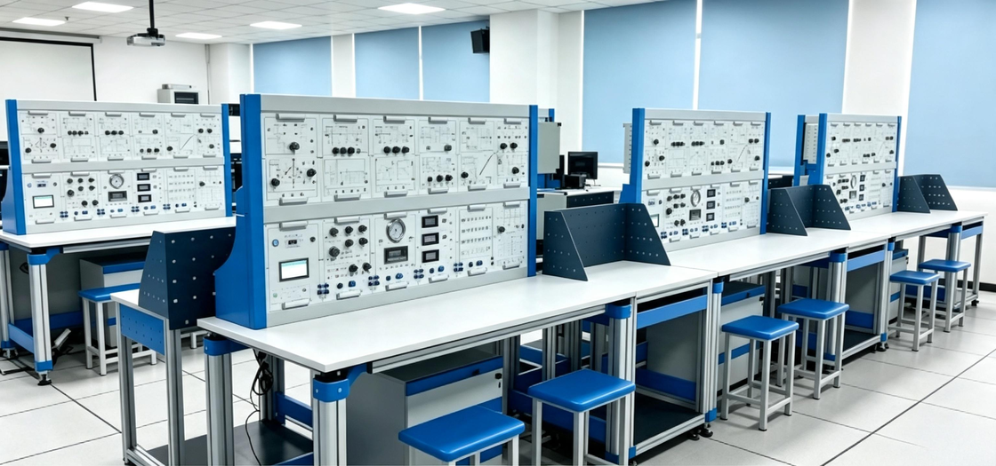 Comprehensive Detection and Sensing Technology Training Device Didactic Teaching Equipment Equipped With 22 Types of Sensors for University Lab Training
