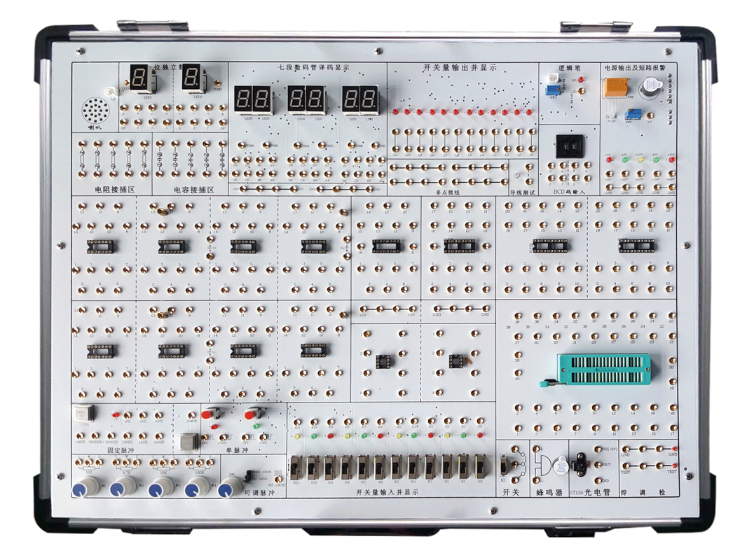 Comprehensive Digital Electronics Trainer Kit High‑Performance Digital Circuit Experiment Box for University Vocational Lab Teaching