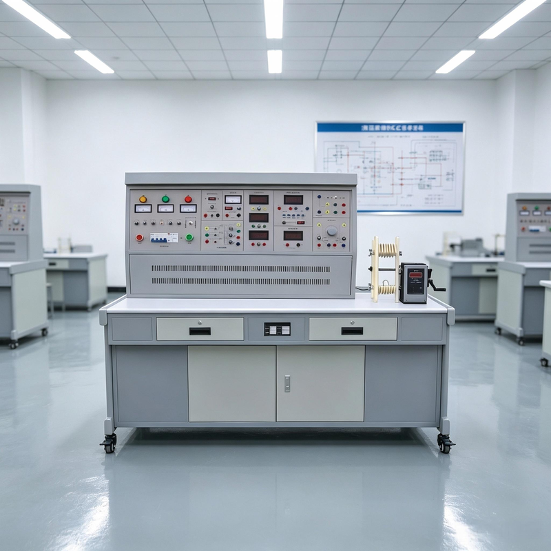 Motor Assembly Skill Training Device | Modular Motor Disassembly & Assembly Teaching Bench for Vocational Mechatronics Training Labs