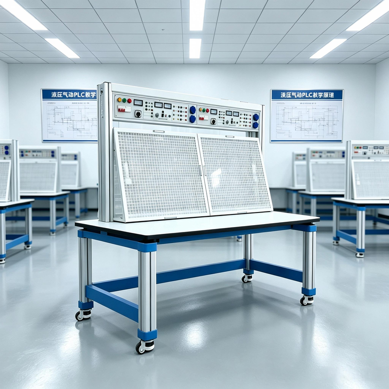 High Performance Mesh-type Basic Electrical Maintenance Training and Assessment Device Single Sided Double Group Electrician Skill Teaching Equipment