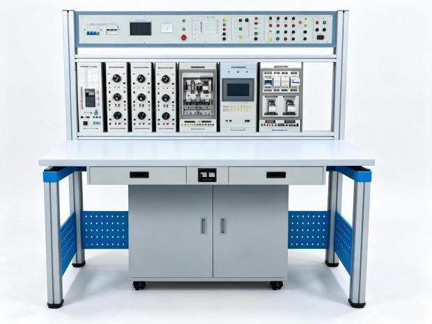 High-performance advanced maintenance electrician skills training and assessment device
