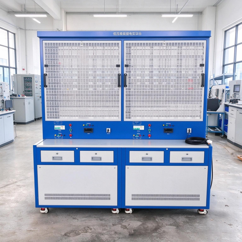 Low-voltage meter installation and connection training platform