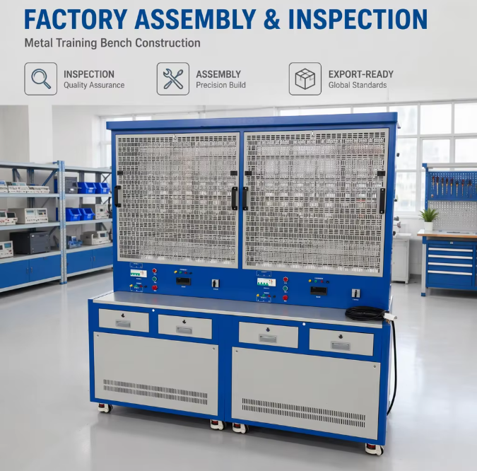 Low-voltage meter installation and connection training platform