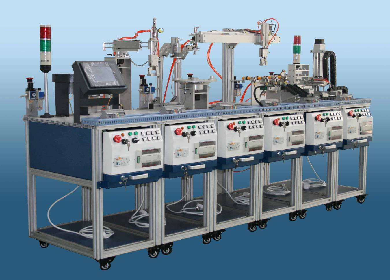 Modular Flexible Automated Production Electrical Training Equipment System