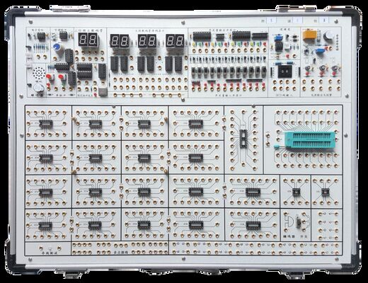 Φορητό κιτ εκπαιδευτή breadboard με περίβλημα από κράμα αλουμινίου και ξύλου για εκπαιδευτικούς σκοπούς