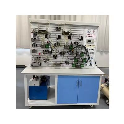 PLC Controlled Pneumatic Trainer Workbench Educational Equipment Mechatronics Hydraulic Trainer