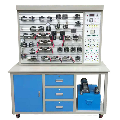 Comprehensive Hydraulic Pneumatic PLC Control Training Device High‑Performance Electro‑Pneumatic Hydraulic Automation Teaching Equipment for Vocational Education